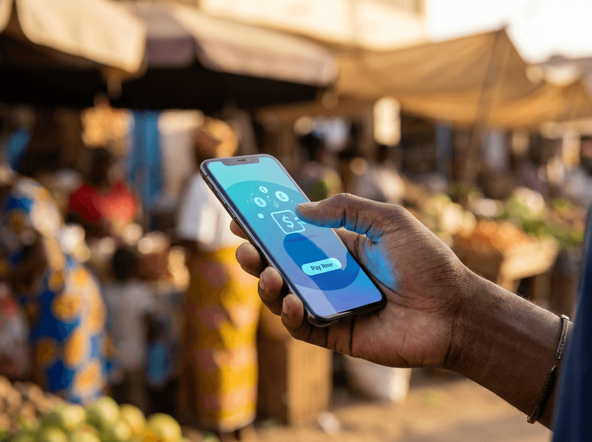 Application mobile de paiement marchand