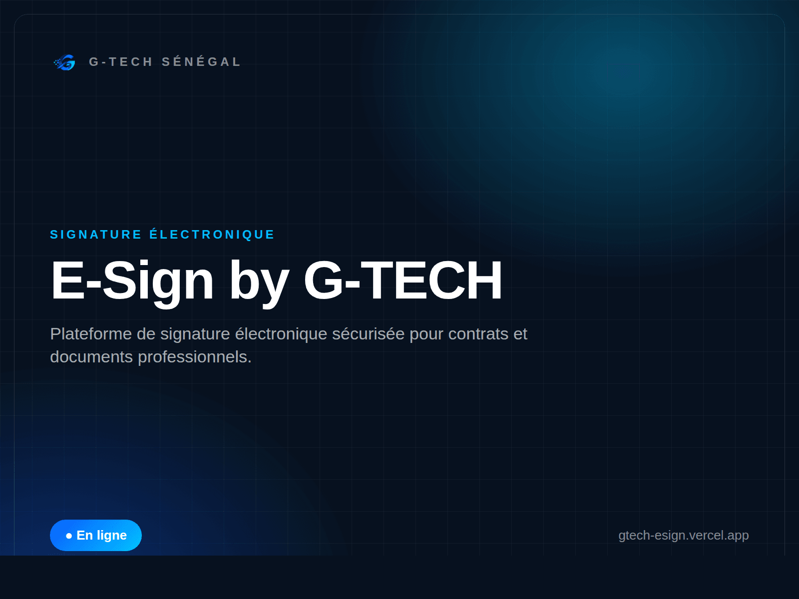 E-Sign by G-TECH