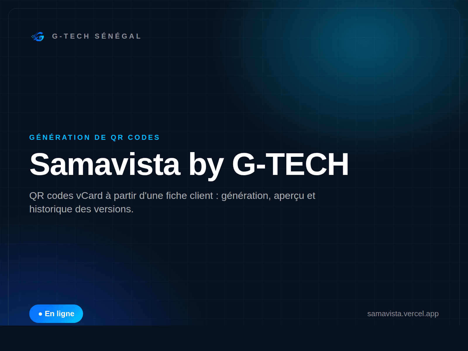 Samavista by G-TECH